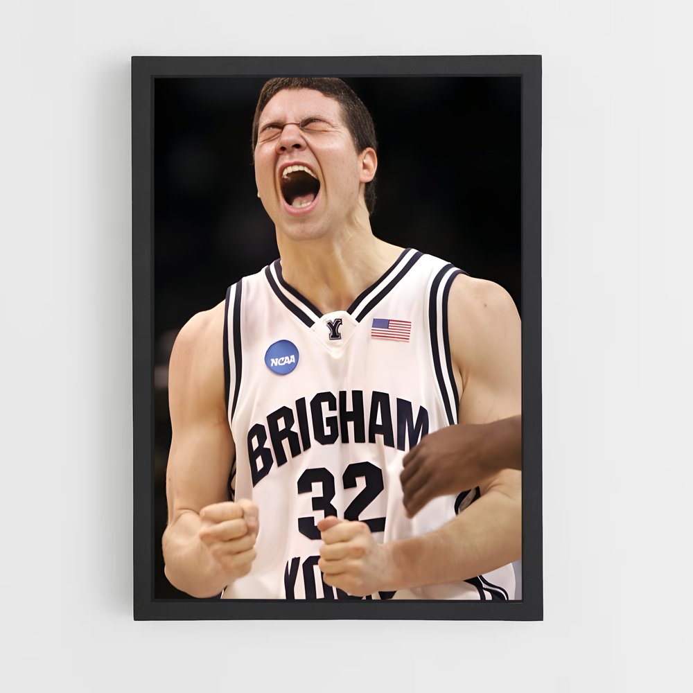 Poster La Passion de Jimmer – affiche Basketball (vue 2)